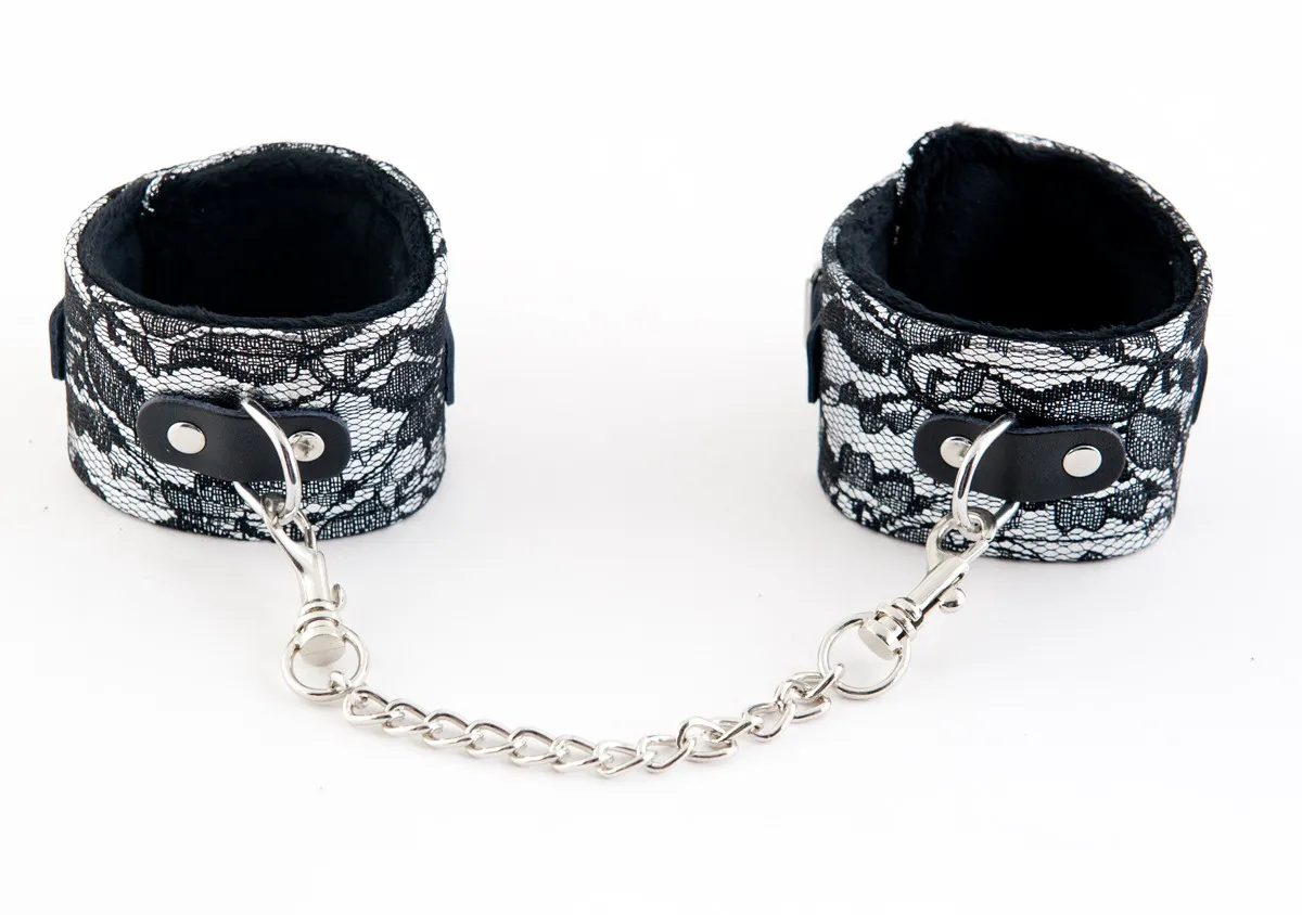 кружевные поножи toyfa marcus, серебристый, 46 см в Москве