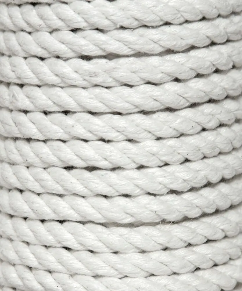 хлопковая веревка для шибари pinkrabbit белая, 10 м в Москве