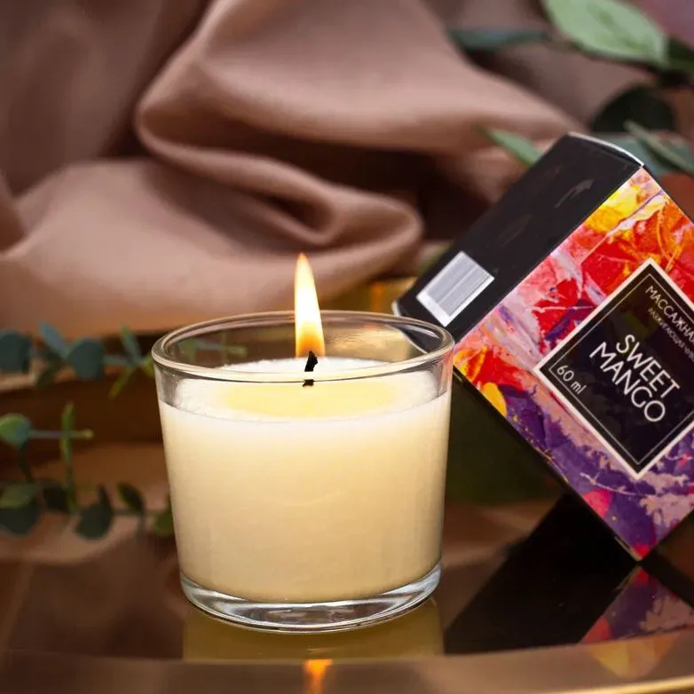 свеча массажная pinkrabbit, аромат sweet mango, 60 мл в Москве
