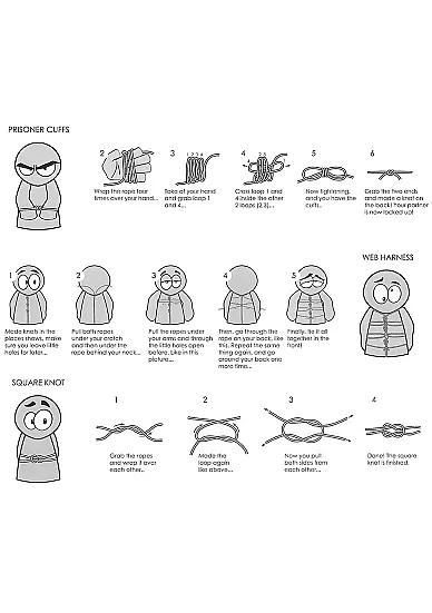 веревка для связывания thick bondage rope 10 м. в Москве