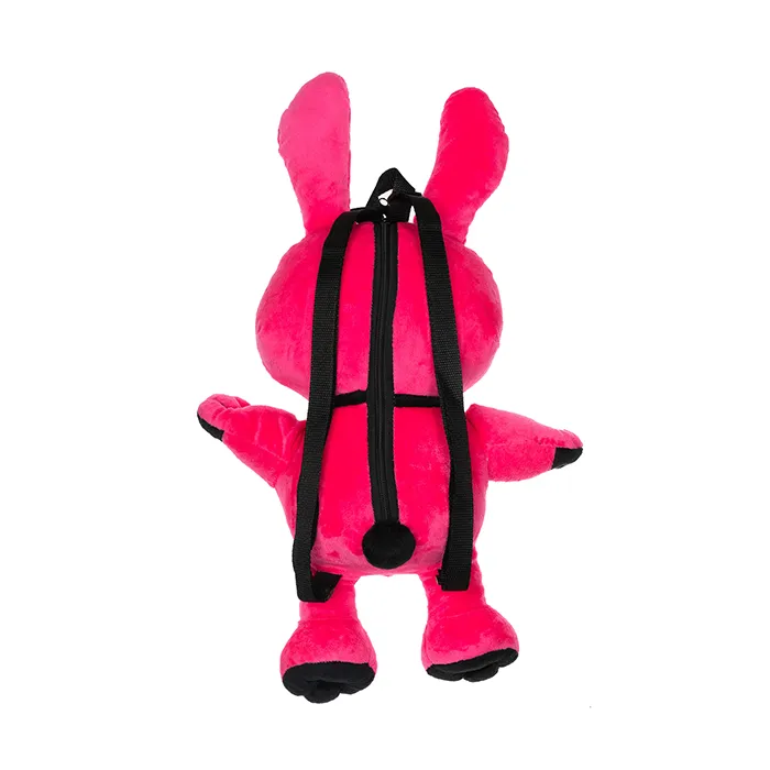рюкзак pinkrabbit с логотипом и лапками антистресс в Москве