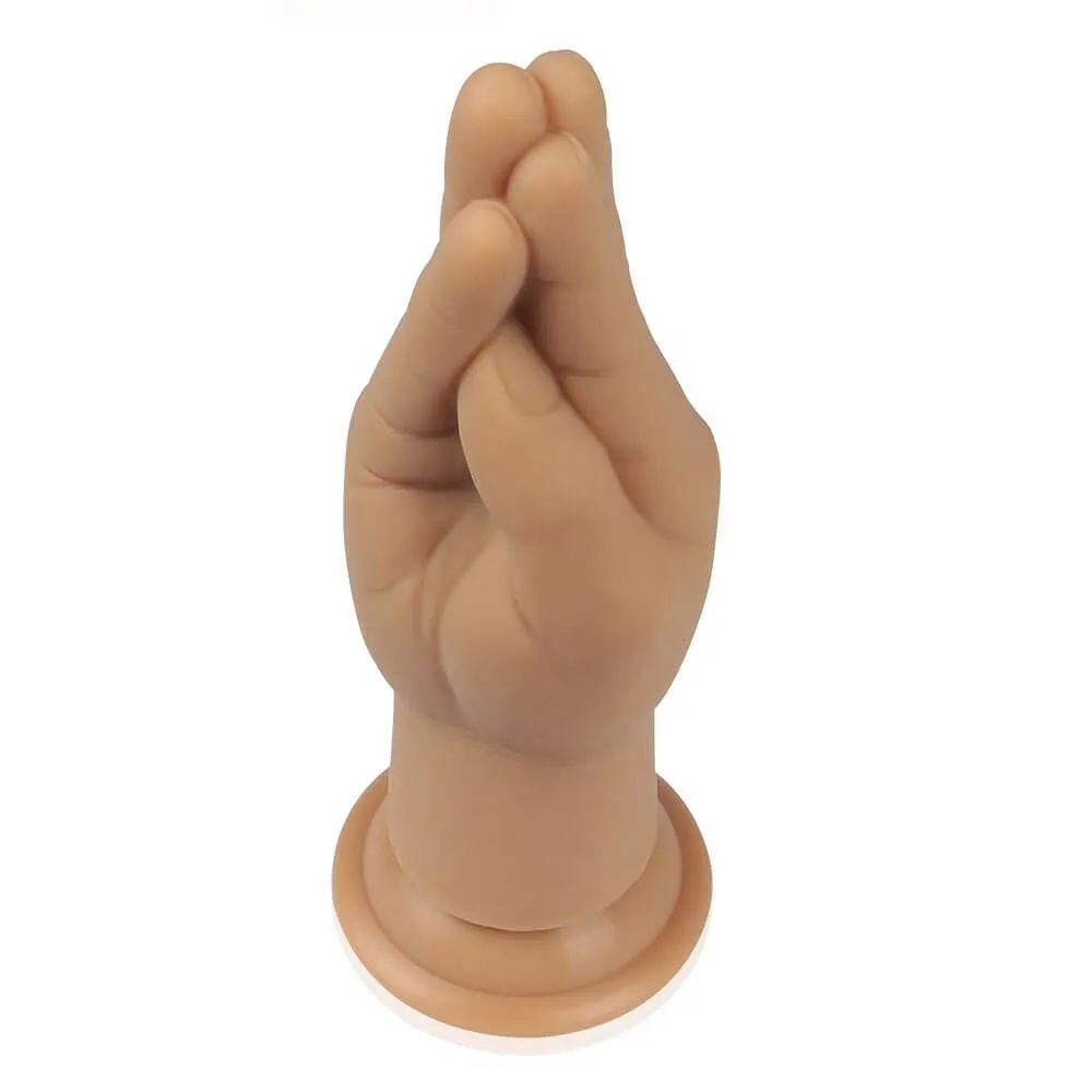 рука для фистинга lovetoy lovetoy silicone nature hand, телесная в Москве