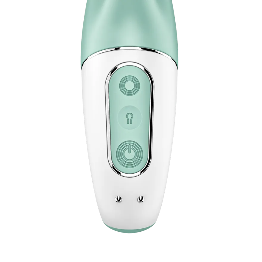 вибратор с функцией расширения satisfyer air pump bunny 5+ mint 038537sa в Москве