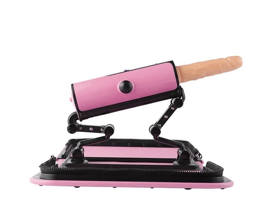 секс-машина в сумке pinkrabbit 310-x5, розовая в Москве