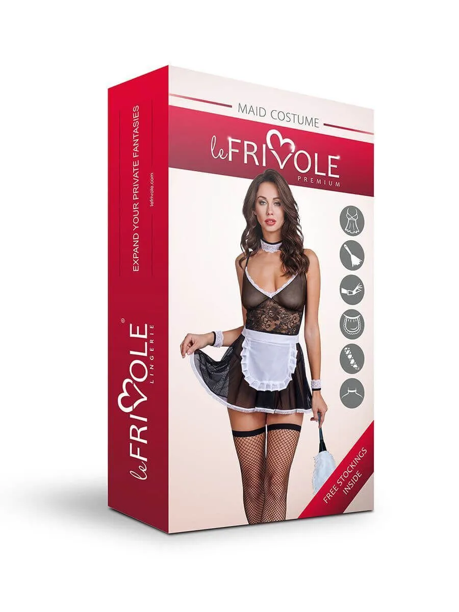 Эротическое костюм откровенной домработницы le frivole в Москве