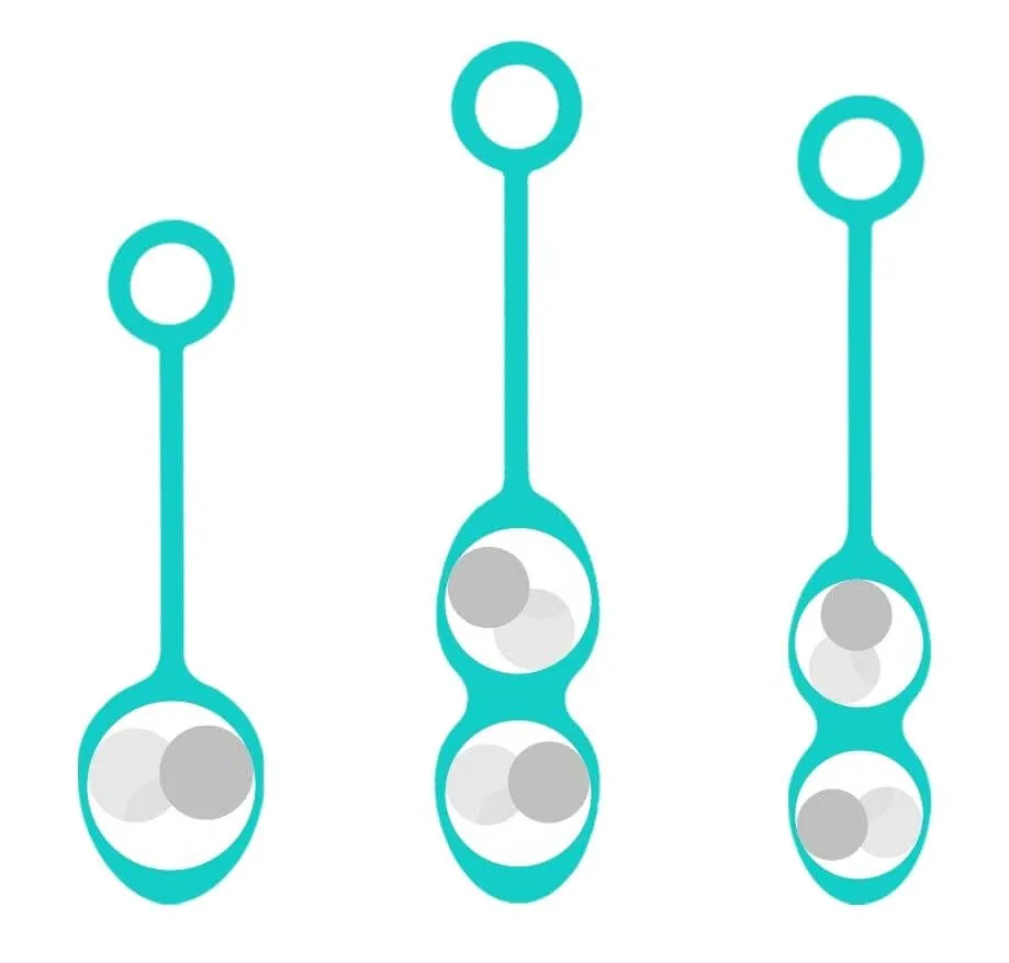 вагинальные шарики svakom nova ball, зеленые в Москве