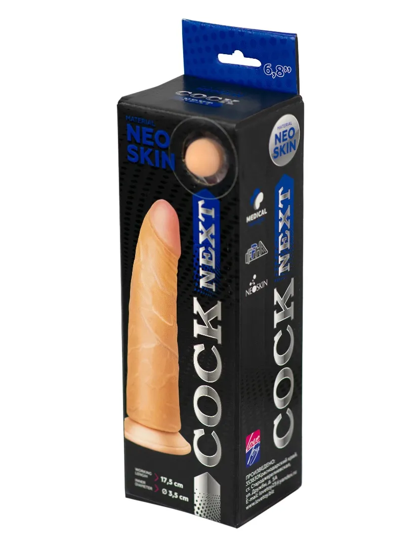фаллоимитатор cock next 6"8  612205ru в Москве