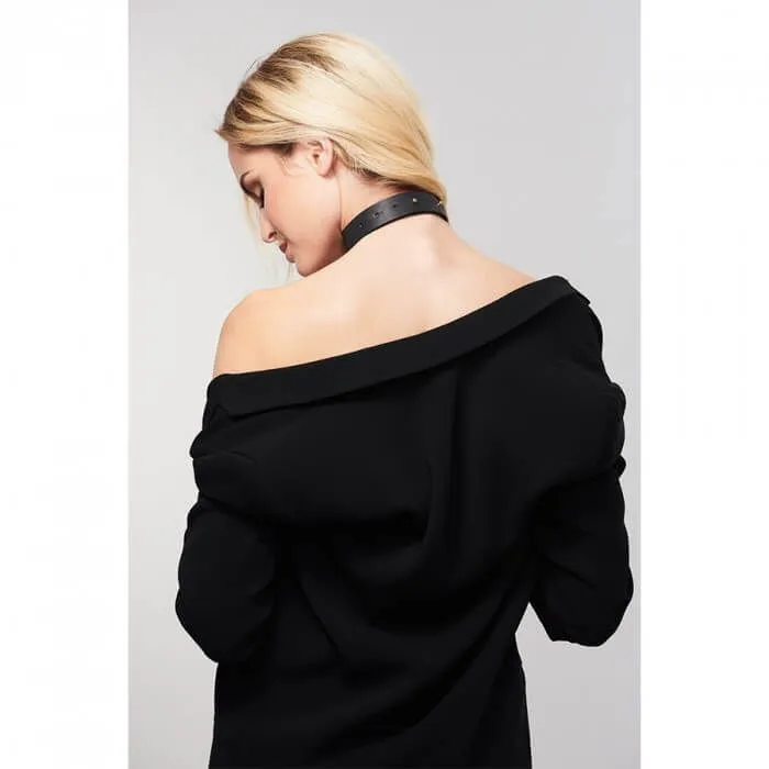 чокер с кисточкой bijoux indiscrets maze tassel choker, чёрный в Москве