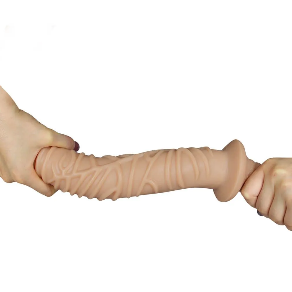 фаллоимитатор двойной lovetoy дамоклов меч, телесный в Москве