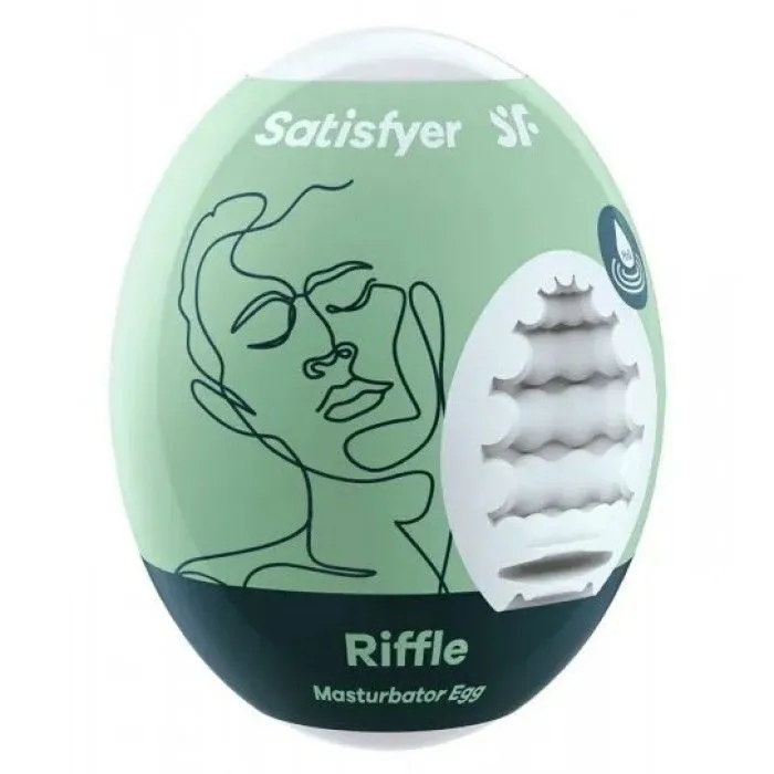 Мастурбатор-яйцо Satisfyer Egg Single Riffle