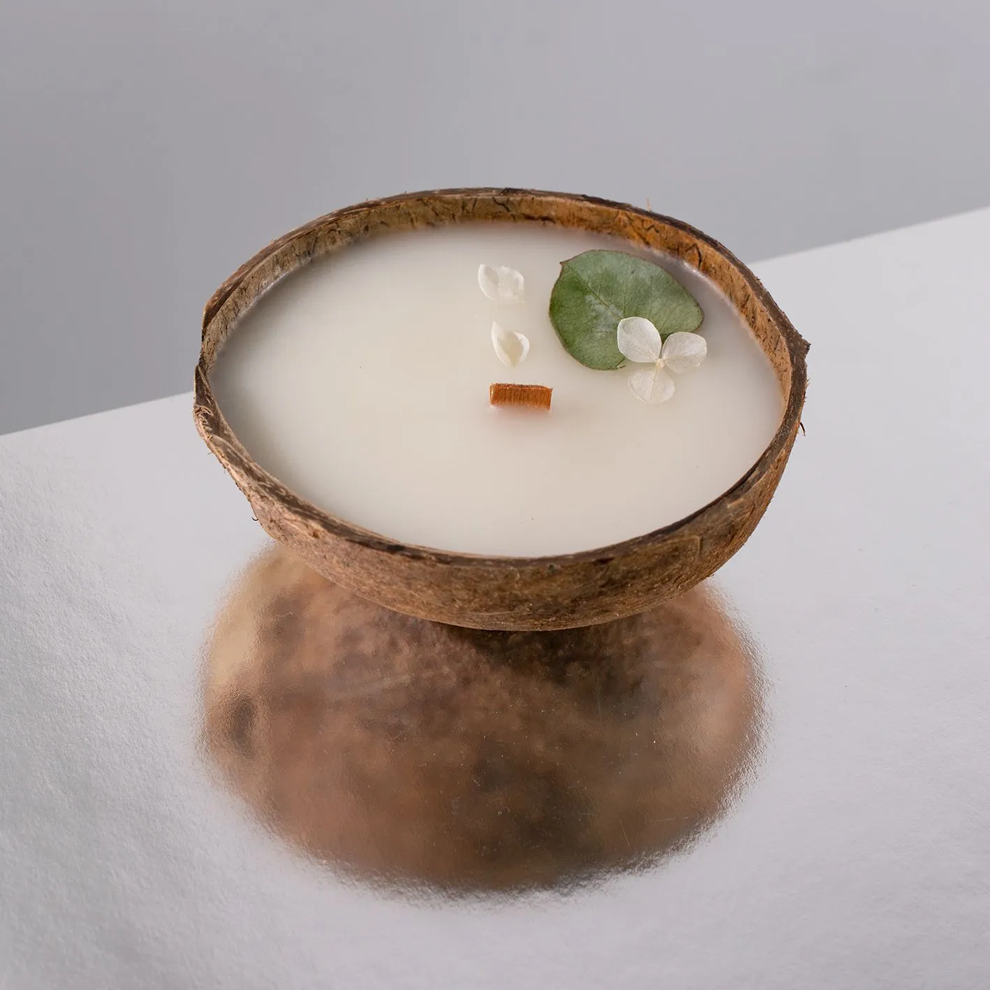 свеча ароматическая time heat яблочный чай в кокосе в Москве