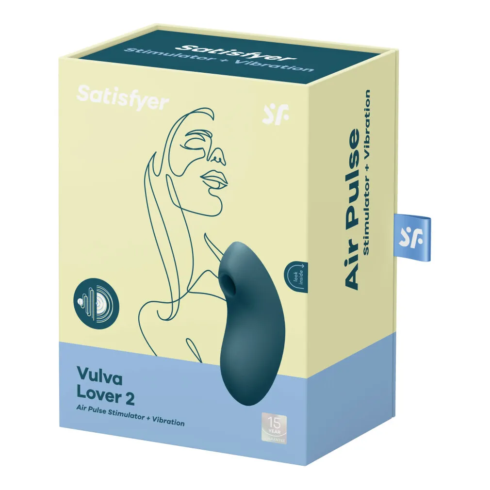 вакуумный массажер satisfyer vulva lover 2 blue 018621sa в Москве