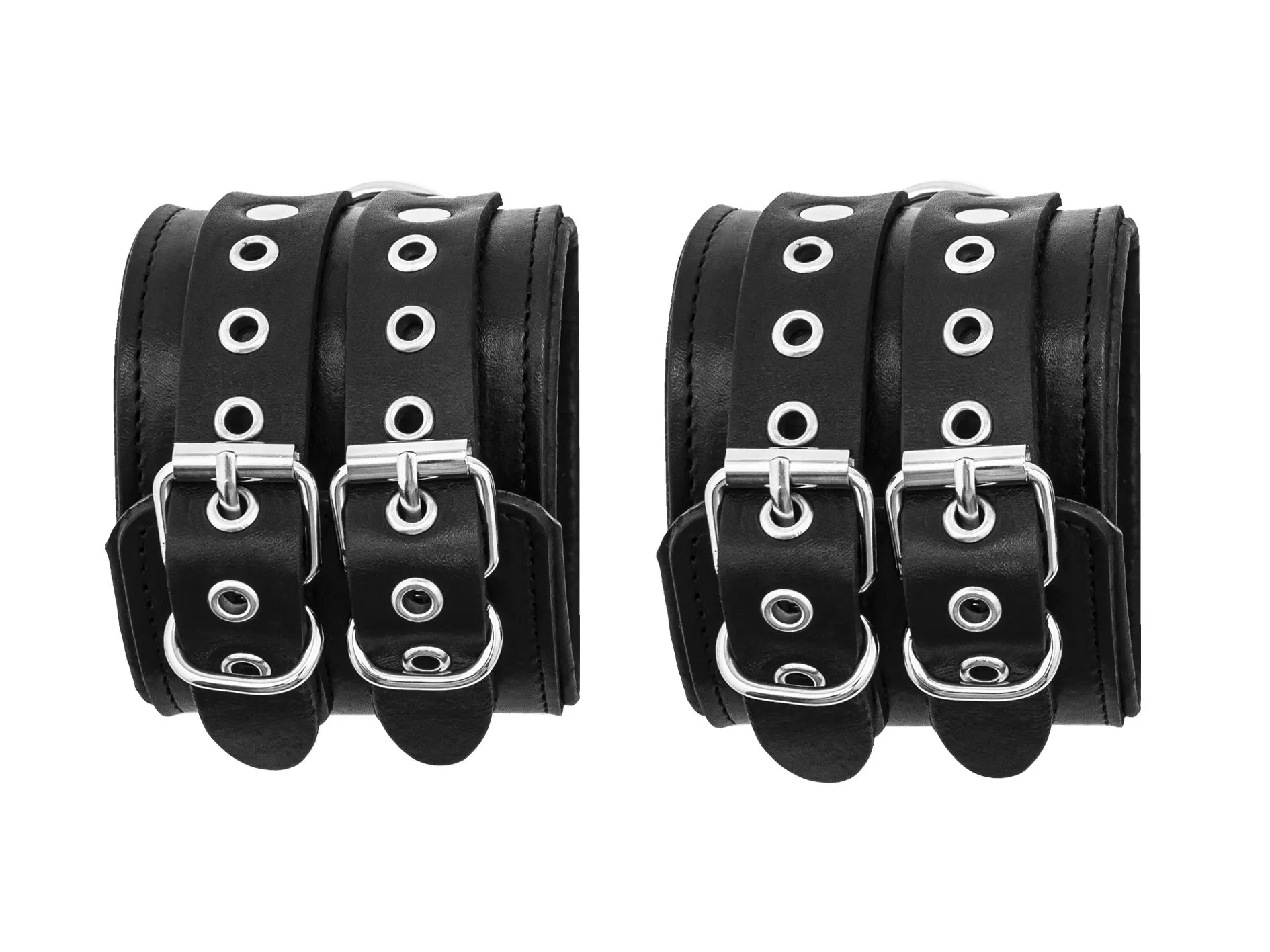 наручи декоративные широкие pinkrabbit с подкладкой, черные в Москве