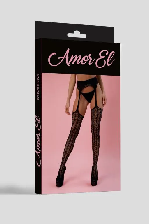 Эротическое чулки с поясом paula (s/l) в Москве