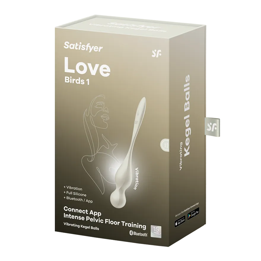 вагинальные шарики с вибрацией satisfyer love birds 1 white 002910sa в Москве