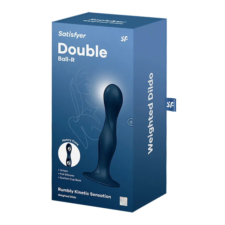 анальная пробка satisfyer double ball-r dark blue 048673sa в Москве