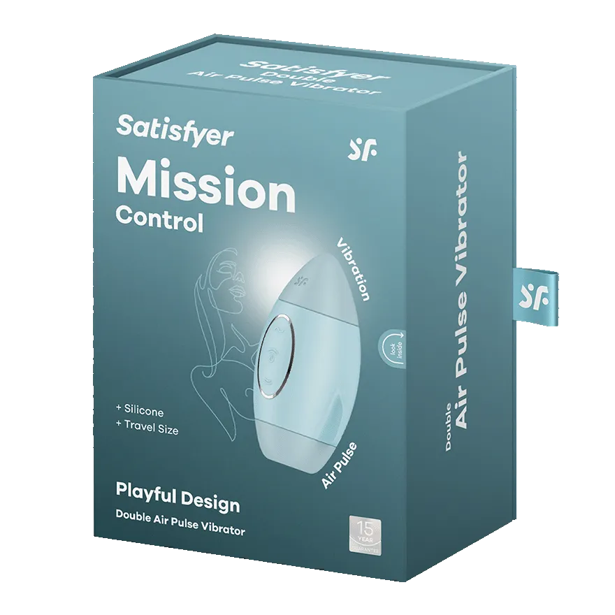 вакуумный массажер satisfyer mission control light blue 060071sa в Москве