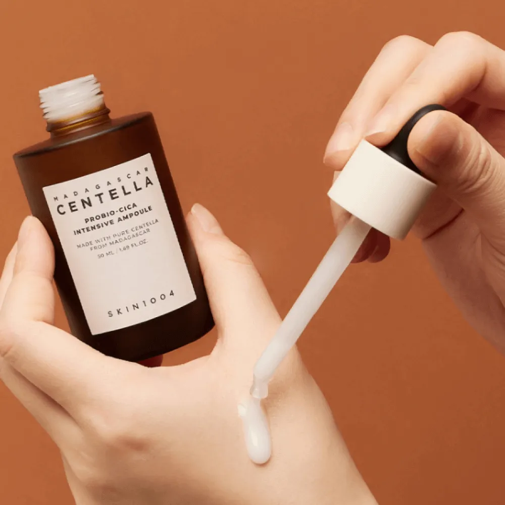 skin1004 madagascar centella probio-cica intensive ampoule, сыворотка с пробиотиками 50 мл в Москве