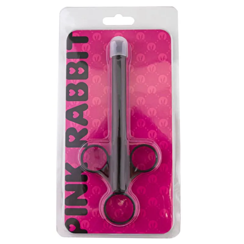 аппликатор для введения лубриканта pinkrabbit toyz, чёрный в Москве