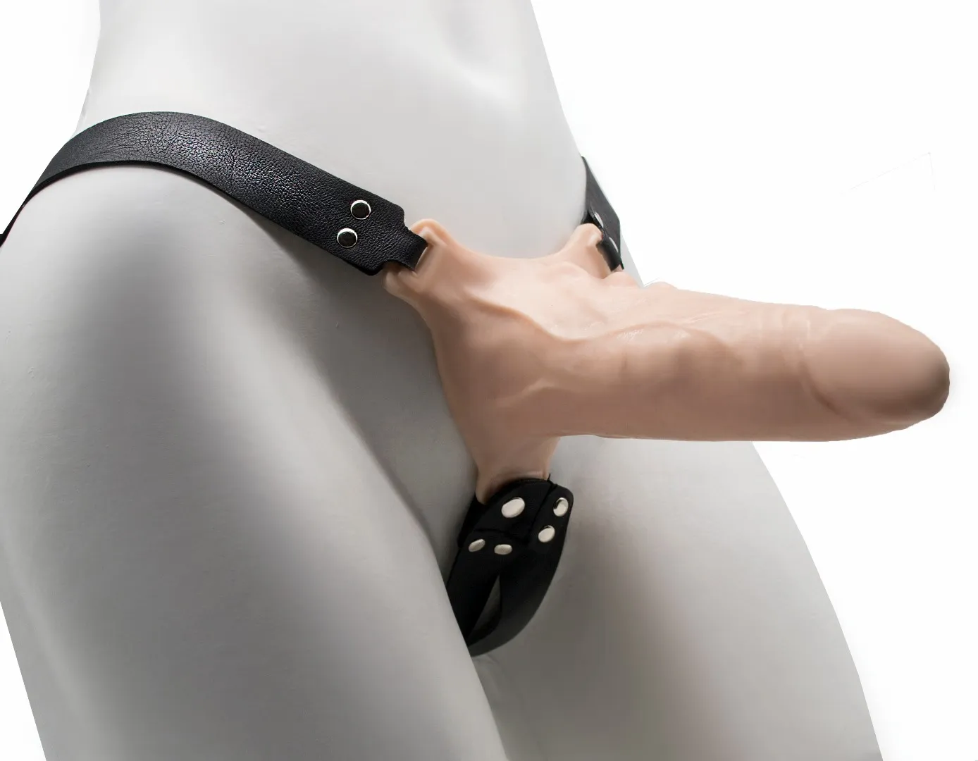 фаллоимитатор поясной пустотелый с бандажом 7403/3ru в Москве