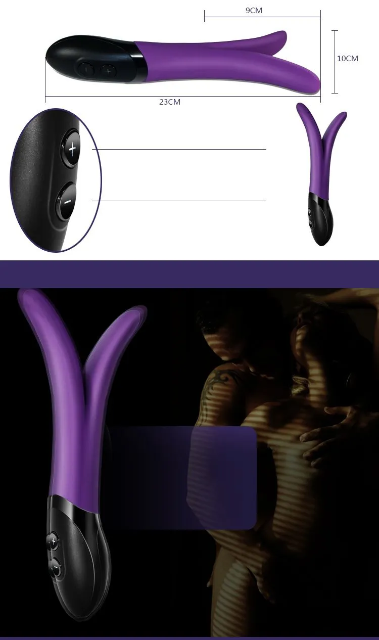 вибратор двойной lovetoy violet, фиолетовый в Москве