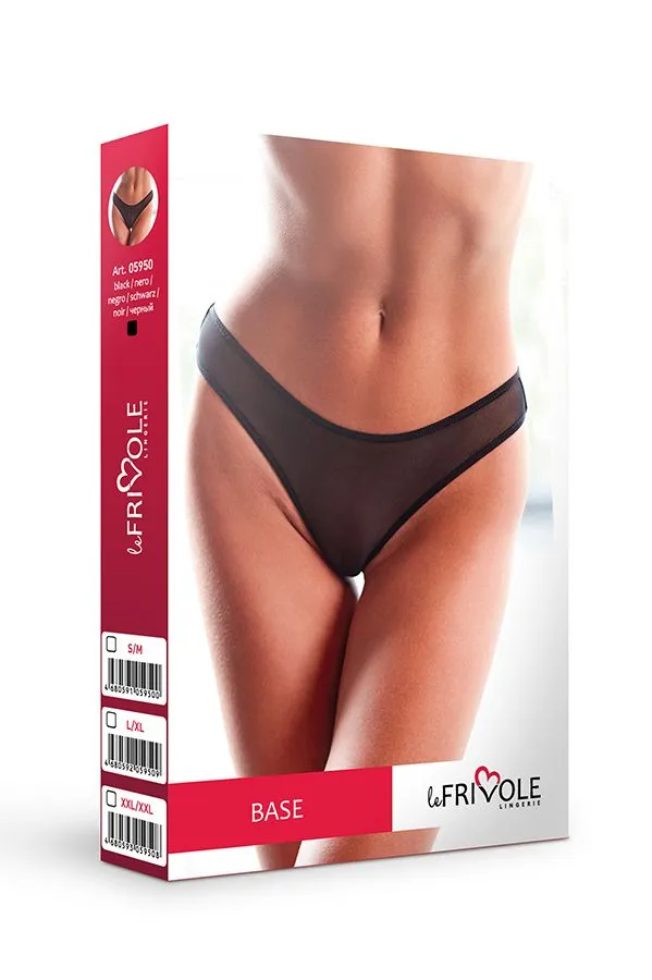 Эротическое базовые трусики стринги из сетки le frivole base в Москве