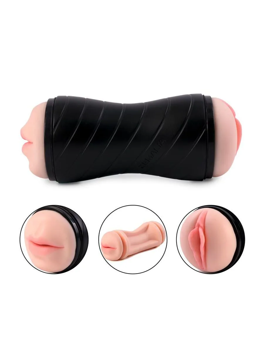 двухсторонний мастурбатор svakom zemalia gina (вагина и ротик в тубе) в Москве