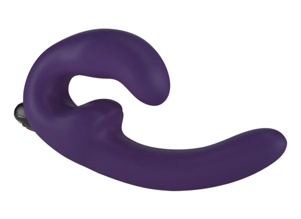 страпон с вибрацией fun factory sharevibe, фиолетовый в Москве