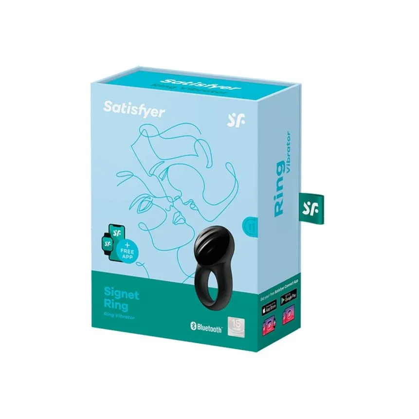 кольцо с вибрацией satisfyer signet ring в Москве