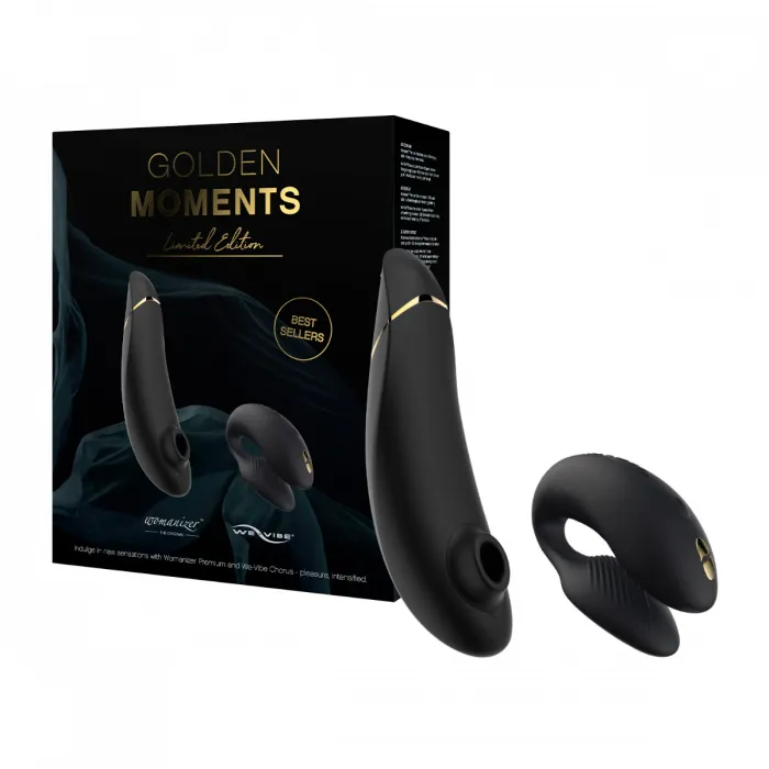 набор golden moments: womanizer premium 2 + we-vibe chorus в Москве