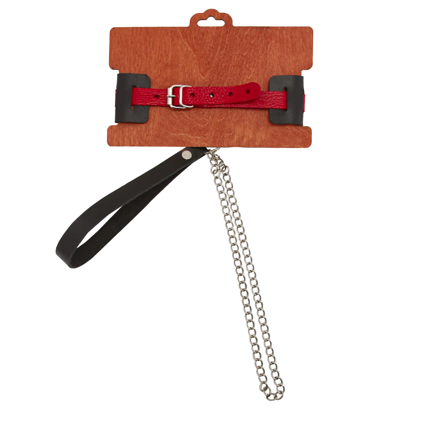 ошейник pinkrabbit с красным ремешком в Москве