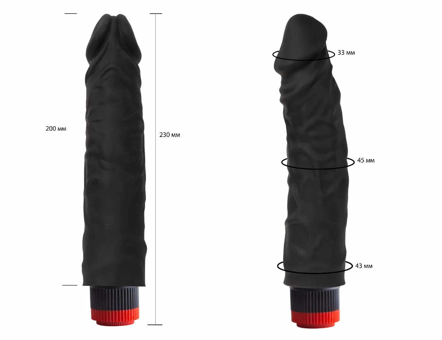 вибромассажер черный в ламинате 410500ru в Москве