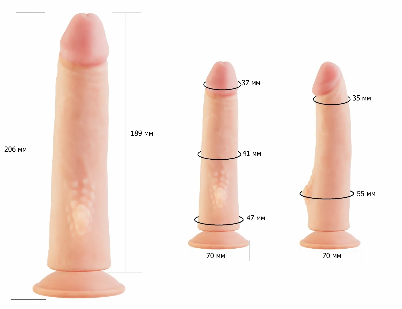 фаллоимитатор human style 612106ru в Москве