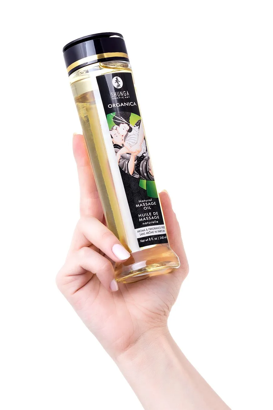 массажное масло shunga без аромата «натуральное» серия органика, 240 мл в Москве