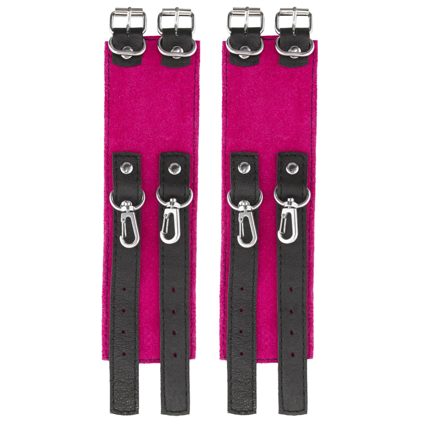 наручники замшевые широкие с 2 креплениями в Москве