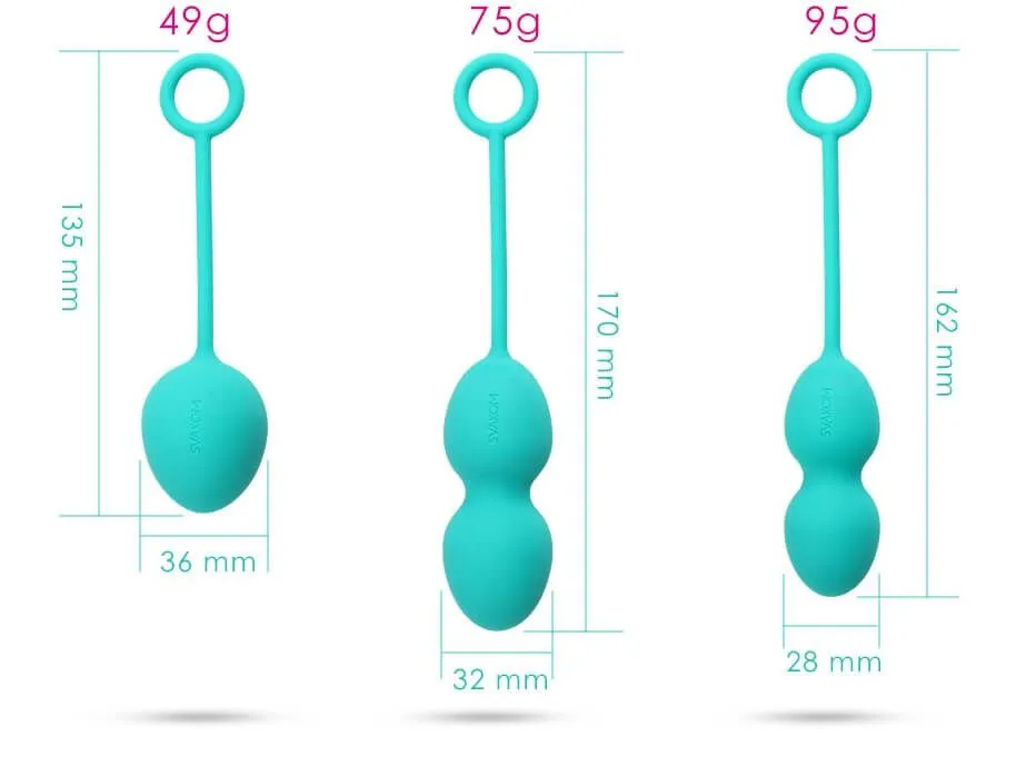 вагинальные шарики svakom nova ball, зеленые в Москве