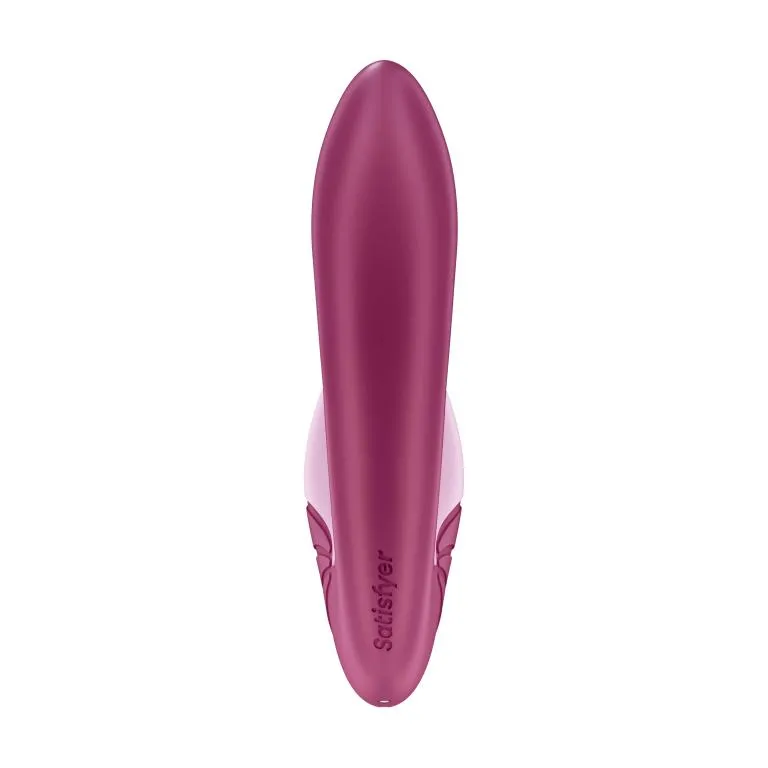 вибратор с вакуумным стимулятором satisfyer supernova (ягодный) в Москве