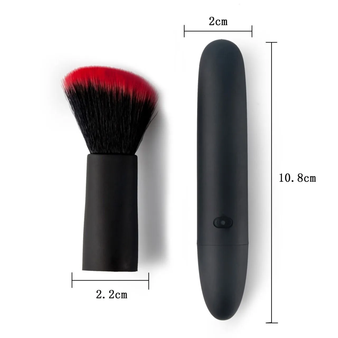 вибронабор pinkrabbit косметичка с помадой и кисточкой в Москве