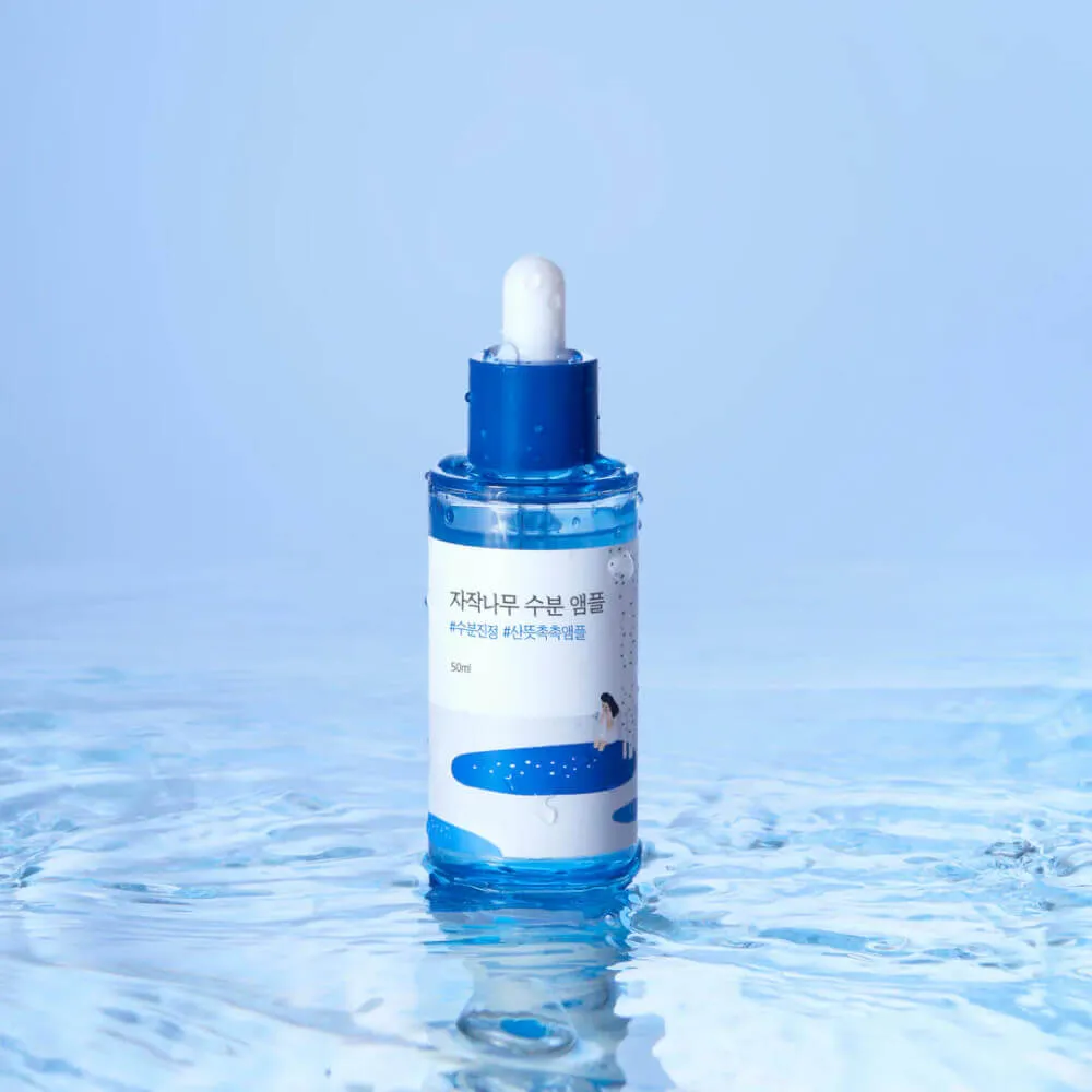 round lab birch juice moisturizing ampoule, липосомальная ампула для интенсивного увлажнения 50 мл в Москве
