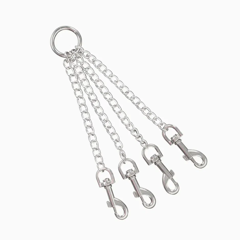 крест из цепи, с карабинами, 35 см в Москве