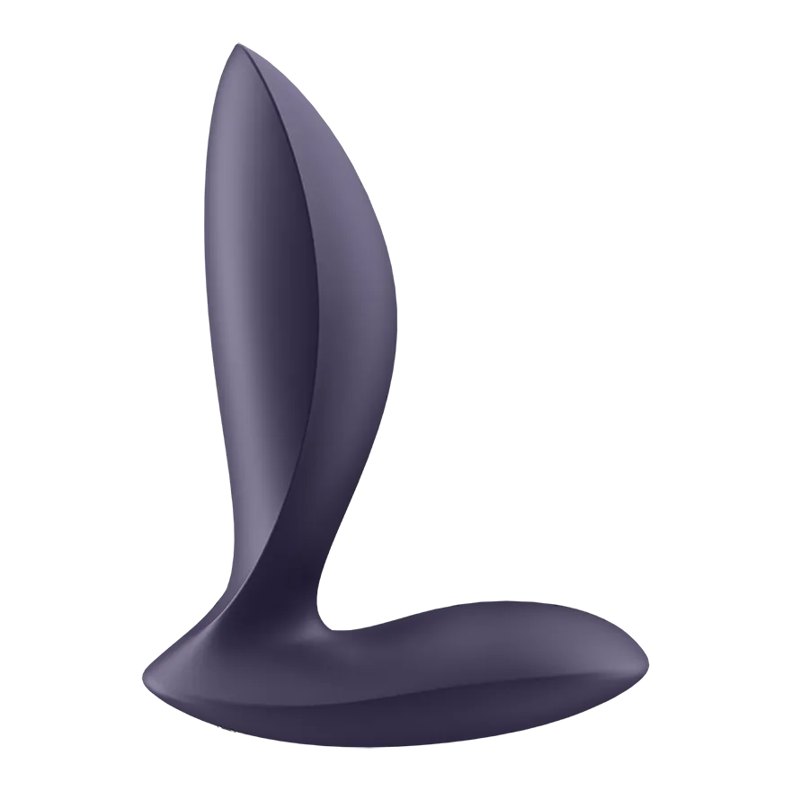 анальная пробка с вибрацией power plug violet 003306sa в Москве