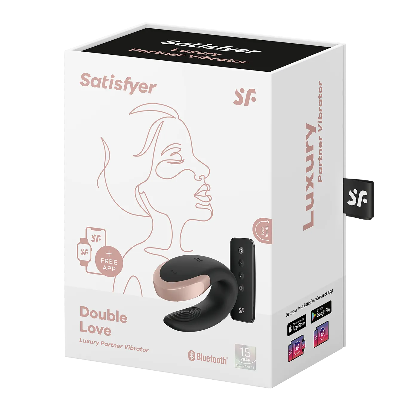 вибратор для пар satisfyer double love, белый в Москве