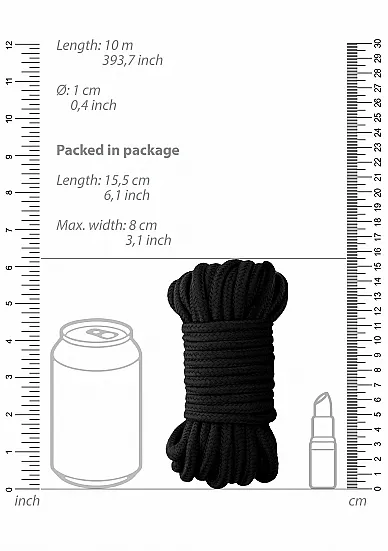 веревка для связывания thick bondage rope 10 м. в Москве