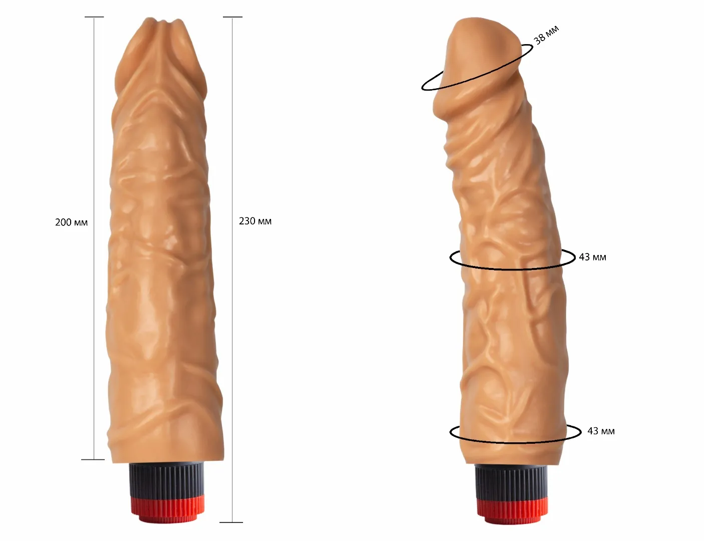 вибратор гелевый 110500ru в Москве