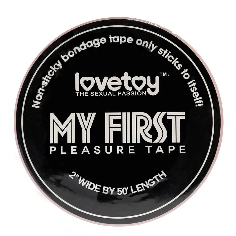 лента для фиксации lovetoy my first, розовая, 15 м в Москве
