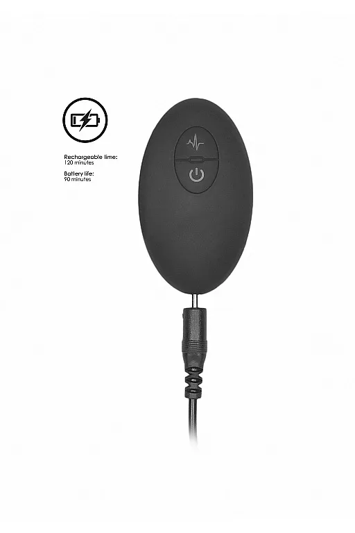 вибромассажер для точки g с электростимуляцией и пультом управления e-stim g/p-spot vibrator в Москве