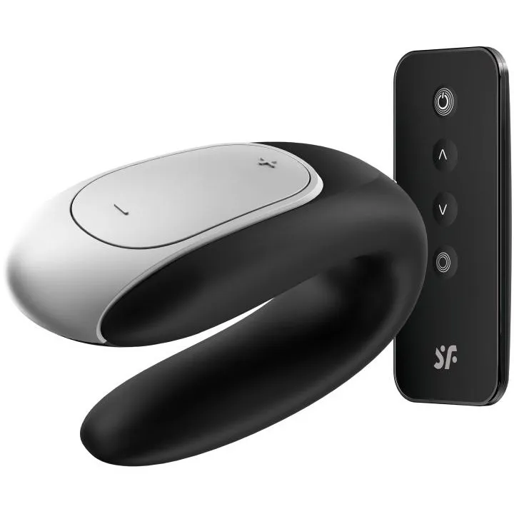 вибромассажер для пары satisfyer double fun black 001692sa в Москве