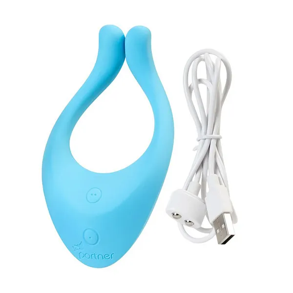 многофункциональный стимулятр для пар satisfyer endless love голубой в Москве