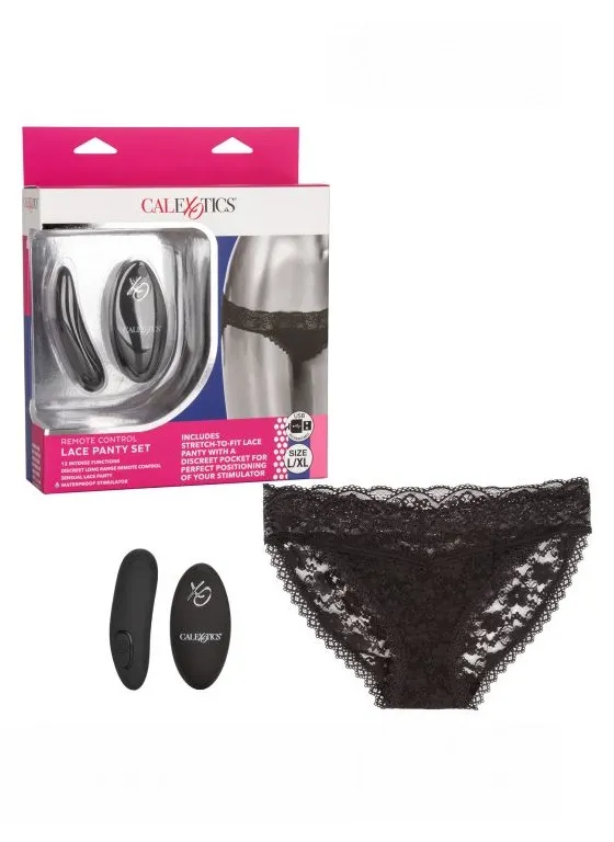 трусики с вибромассажером для стимуляции клитора remote control panty set l/xl в Москве