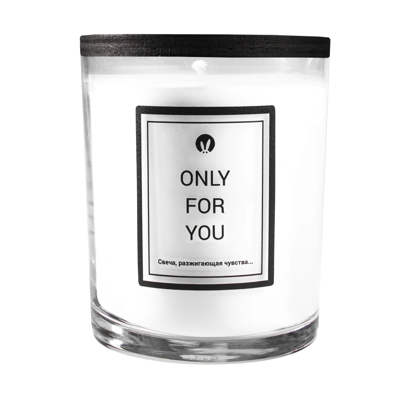 свеча pinkrabbit в стакане only for you в Москве